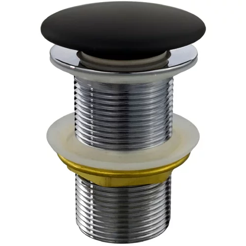 AQUAART odvodni ventil (crne boje, materijal: mjed)