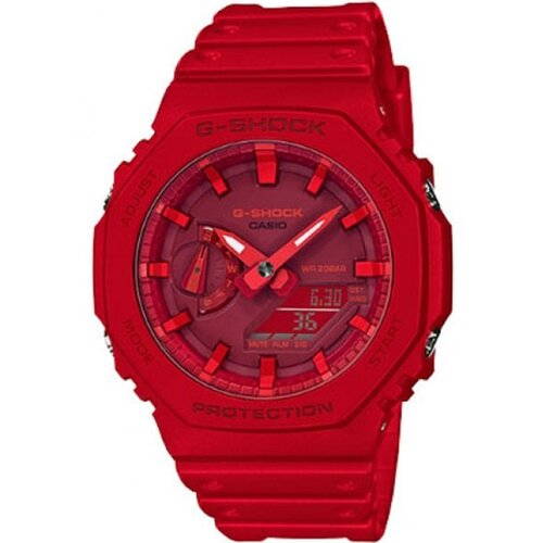 Casio Muški sat G-Shock GA-2100-4A, Crveni Cene