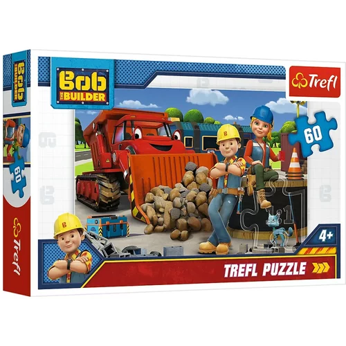 Trefl puzzle Graditelj Bob, 60 kom