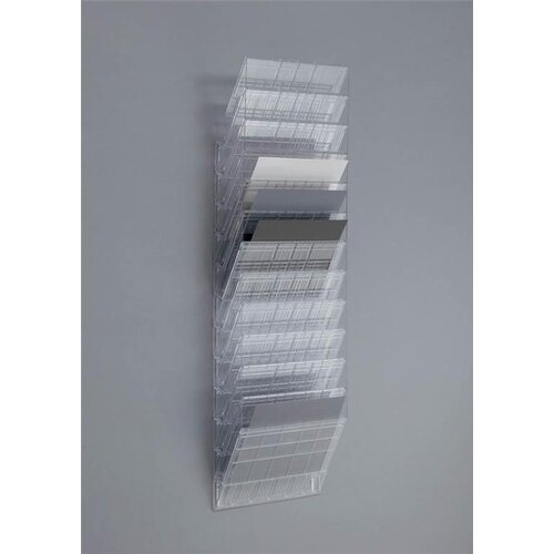 Durable Predalnik stenski 12-delni a4 ležeč durable flexiboxx prozorn Cene
