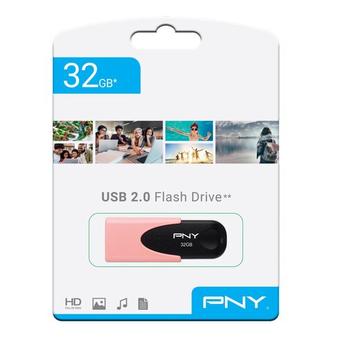 Pny USB stick Attach&eacute; 4 Pastel, 32GB, USB2.0, rozi Cijene