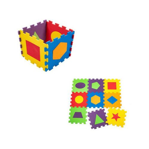 Matrax toys slagalice podne 9kom oblici eva ( 003038 ) Slike