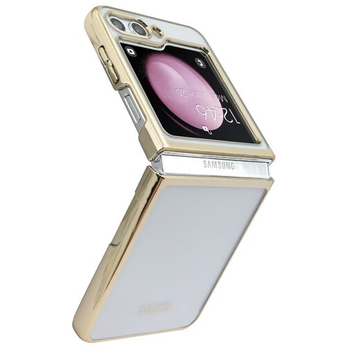  Maska lines za samsung F731B galaxy z flip 5 5G zlatna Cene