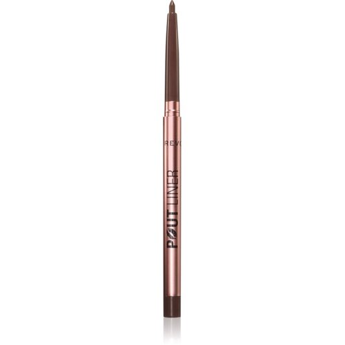 Revolution Pout Liner svinčnik za ustnice za povečanje volumna odtenek Espresso Cool Brown 0.2 g Cene