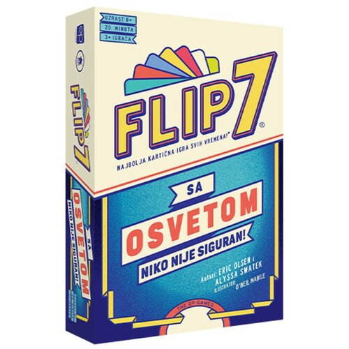 Pridemage games Dru&amp;scaron;tvena igra Flip 7 Sa Osvetom Slike