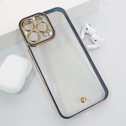  Maska za iPhone 16 Pro Max Luxury Crystal Clear plava Cene