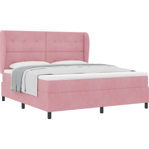 Box Spring Krevet s Madracem Ružičasta 180x200 cm Bar&amp;scaron;un Slike