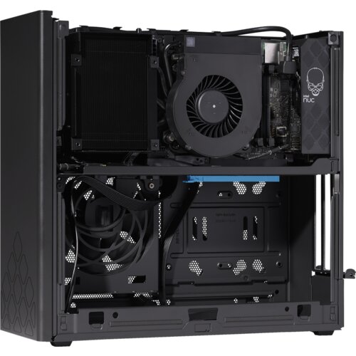 Asus nuc 13 extreme kit, NUC13RNGi7, core i7-13700K processor, pcie x16, 3xM.2 key m, 2x 2.5&amp;#039;&amp;#039; or 1x3.5&amp;#039;&amp;#039; sata, 10GbE lan, 2,5GbE lan, 2x thunderbolt 4, hdmi 2.1, w/ eu cord, single pack Slike