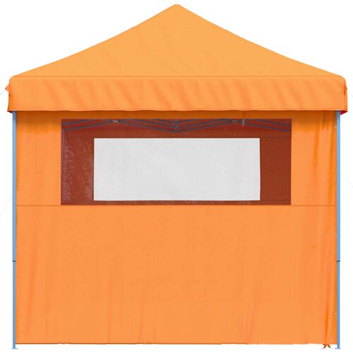  Sklopivi prigodni &amp;scaron;ator za zabave s 4 bočna zida narančasta Slike