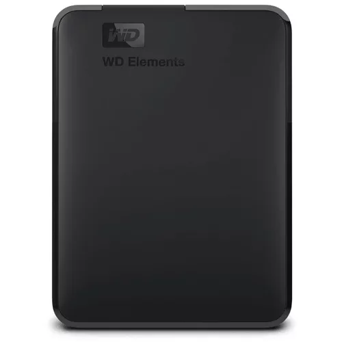 Western Digital Prenosni zunanji disk WD Elements 4TB črne barve (WDBU6Y0040BBK-WESN)