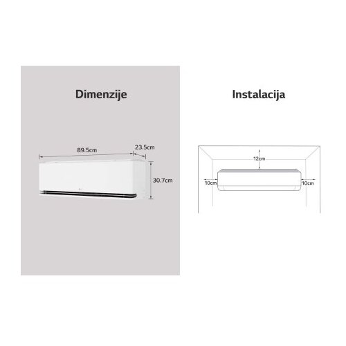 LG H24S1DA.U24 dualcool al wifi inverter klima uređaj Slike