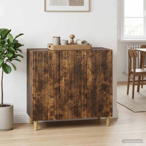  Kreveta Dimljeni hrast 89 x 34,5 x 80 cm Konstruirano drvo Cijene