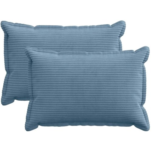  Presvlaka za jastuk 2 kom. HOUTEN Plava 50 x 80 cm Kord - Plava 50 x 80 cm 2 Cijene