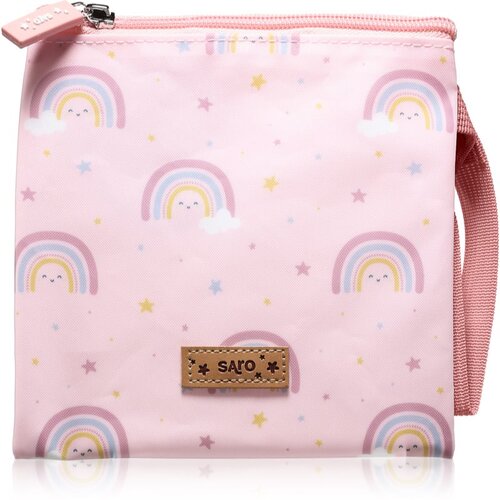 Saro Baby Sandwich Bag vrećica za užinu Pink 17,5x17,5 cm 1 kom Cijene