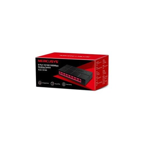 Tp-link Mercusys MS108G Desktop Switch8-Port 10/100/1000 Slike