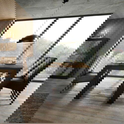 LC Mobili Blagovaonski stol 180x90 cm, crni - BASIC 374893N Cijene