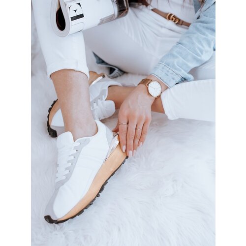 DStreet Sneakersy damskie SILLY białe Cene