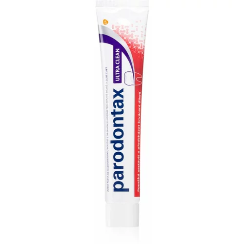 Parodontax Ultra Clean zobna pasta proti krvavitvi dlesni in parodontozi 75 ml