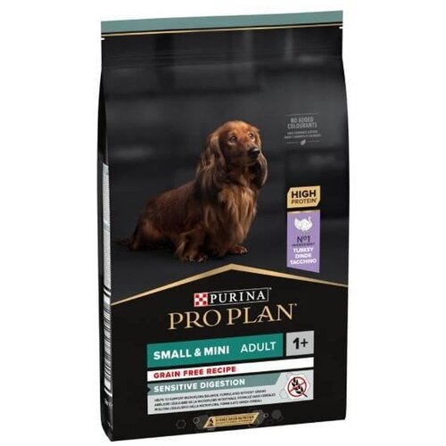 Purina Pro Plan Dog Small/Mini Adult Sensitive Digestion Grain Free Ćuretina - 2.5 kg Cene