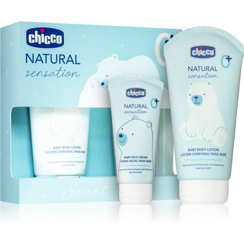 Chicco Natural Sensation Sweet Time darilni set 0+ (za otroke od rojstva) Slike