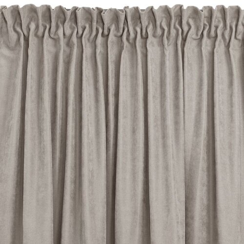  Curtain MILANA color cappuccino style classic transparent dragon tape 5 cm with fringe 3 cm chenille 140x245 HOMEDE Cijene