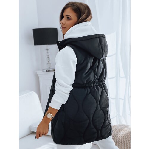 DStreet Women&amp;#039;s quilted vest WELIA black TY3294 Slike