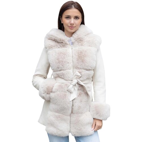 La Modeuse Plašči 73638_P173749 Bež Cene