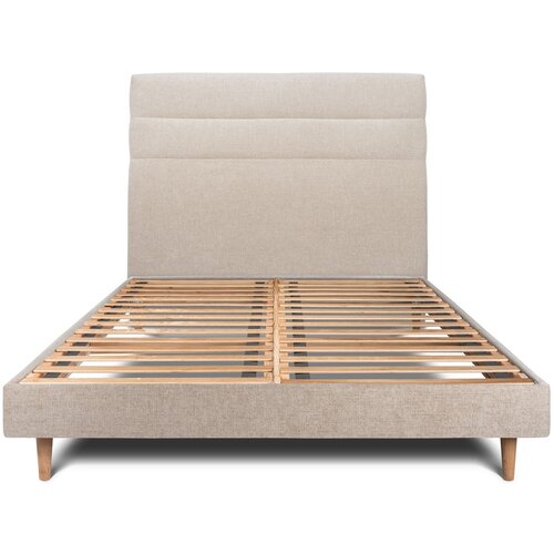 Sommeil de plomb Postelja 200x200 cm z linijskim vzglavjem - Trpežno blago, (21612487) Cene