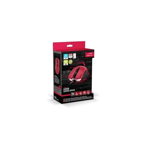  Miš SPEEDLINK LEDOS Gaming, red, red LED,...