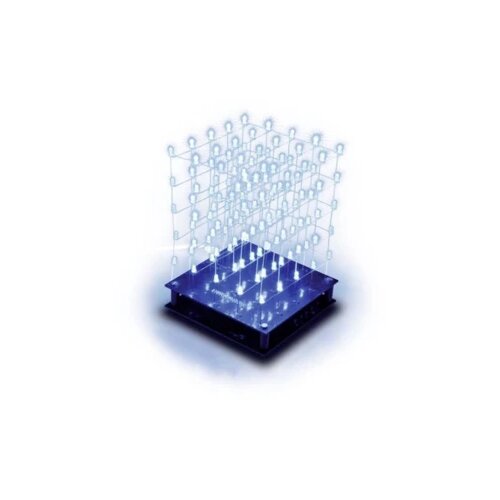 Whadda WSL8018B LED komplet 3D-LED-Cube 5 x 5 x 5 (plava LED) Cijene