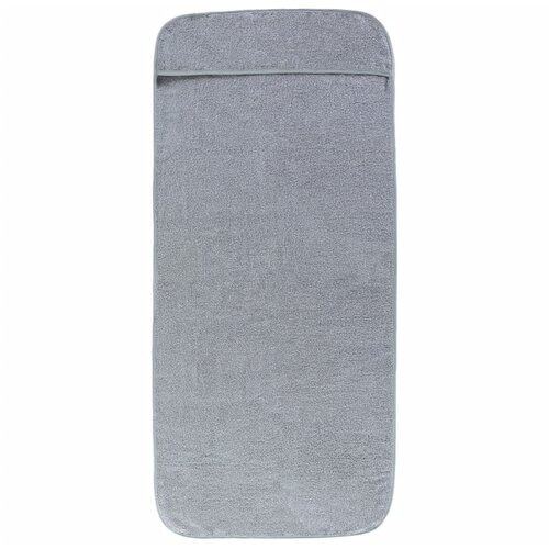  Ručnici za plažu 2 kom sivi 75 x 200 cm od tkanine 400 GSM Slike