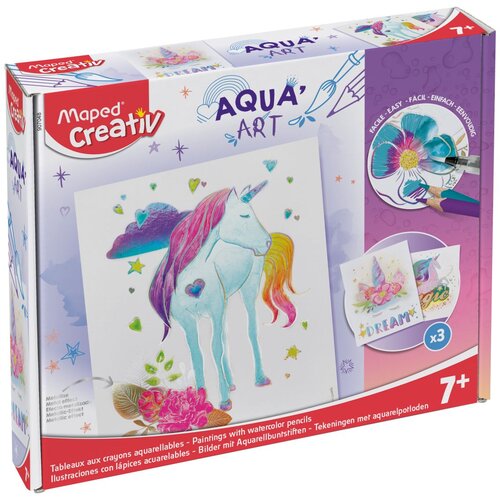 Maped set kreativni aqua art samorog Cene