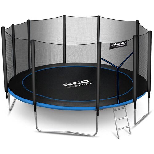  Vrtni trampolin Neo-Sport 15 ft / 465 cm s vanjskom za&amp;scaron;titnom mrežom i ljestvama Slike