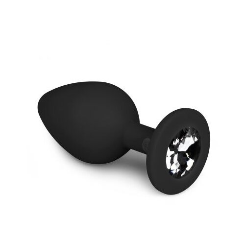 EasyToys - Anal Collection diamond Čep Medium - Crn Slike