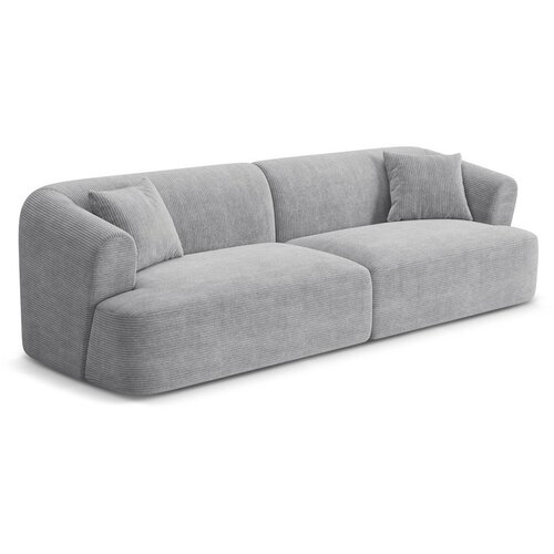 Cosmopolitan Design Svijetlo siva sofa od samta 255 cm Campi &amp;ndash; Slike