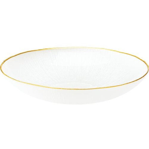 Zdjela 30CM BIJELA STAKLO Slike