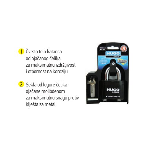 HUGO LOCKS Katanac sa &scaron;ifrom Cobra dr62 Cene