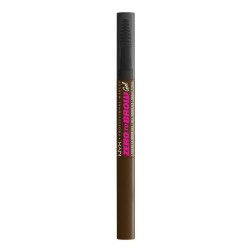 NYX Professional Makeup Zero To Brow barvni gel za obrvi 2 ml Odtenek 06 chocolate Cene