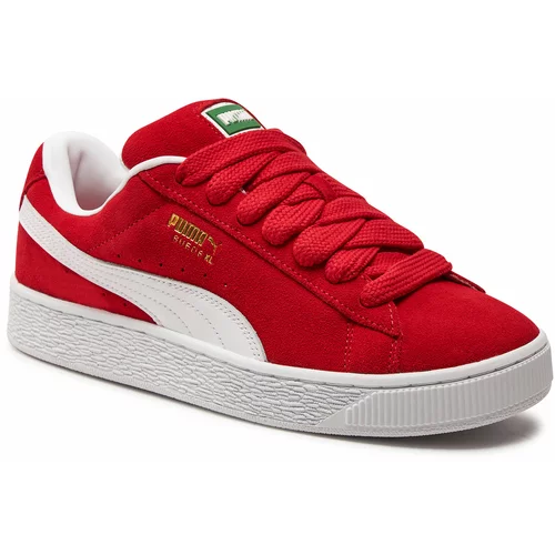 Puma Kožne tenisice Suede XL boja: crvena, 395205