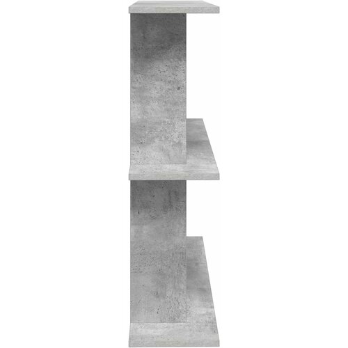  Polica na zidu Zidna montaža Betonska siva 80 x 20 x 75 cm Slike