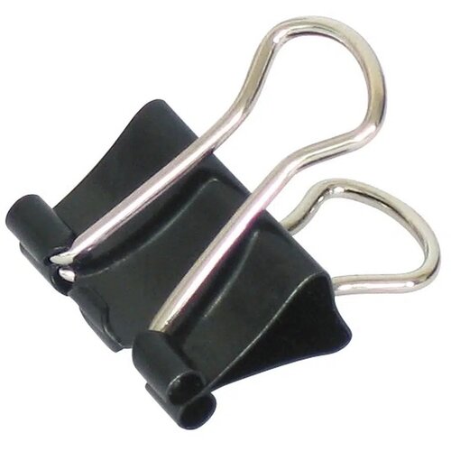 Office clips , kancalarijske štipaljke, 15 mm, crna, 12K ( 482400 ) Cene