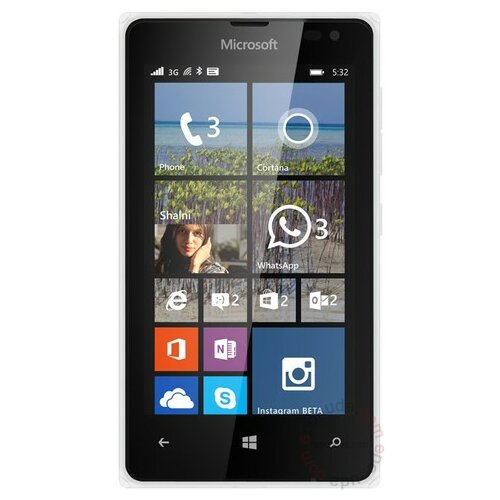 Microsoft Lumia 532 DS white mobilni telefon Slike
