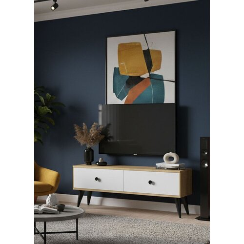 Hanah home tv komoda mona 120, 120x40.5x32cm, bela Cene