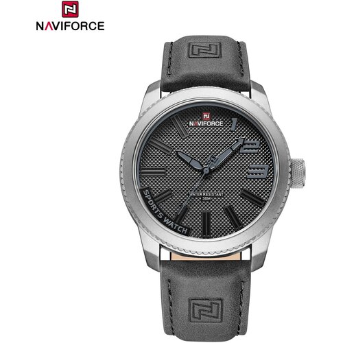 Naviforce muški analogni ručni sat Kvarcni mehanizam Crno kućište Crni NF9202 Cene
