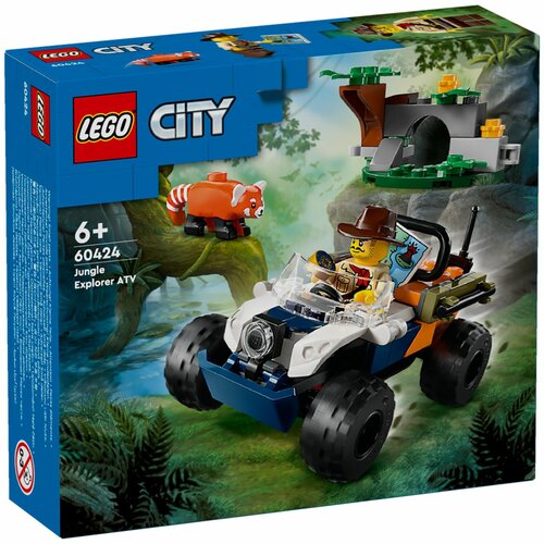 Lego City 60424 ATV Istraživač džungle – misija Crveni panda Cene