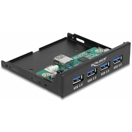 Delock hub USB 3.2 4x TipA notranji, 64166 Slike