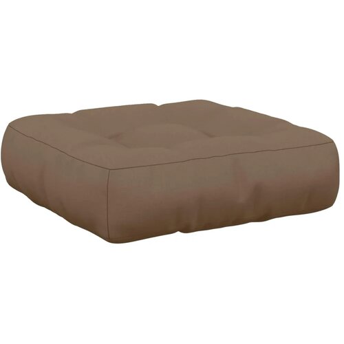 Jastučići za sjedalo od 4 dijela VIANEN 4 kom. 100% poliester - Sivosmeđa 50 x 50 x 12 cm 4 Slike