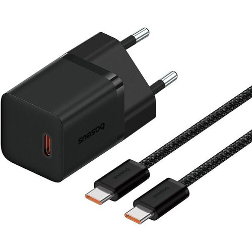 Baseus P10110902113-01 USB-C GaN5 mini 30W mains charger Black Slike
