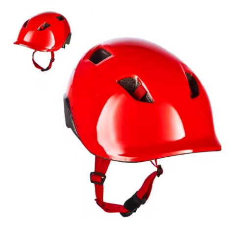 Olimp Sport Dečija biciklistička kaciga Btwin Crvena Cene