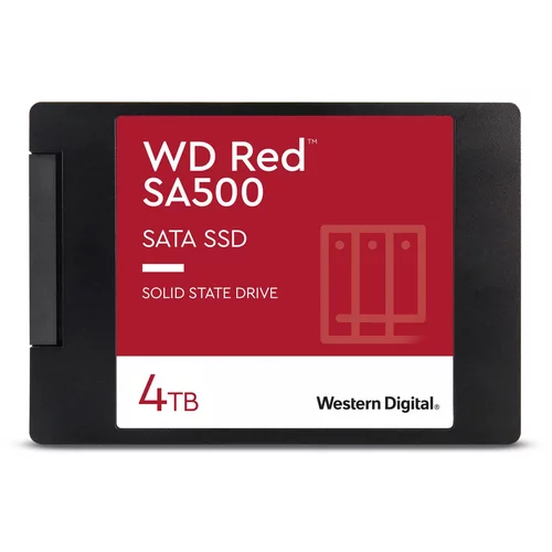 Wd 4TB SSD RED SA500 6,35(2,5") SATA3